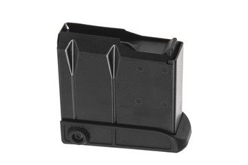 Assault rifle magazine isolated on white