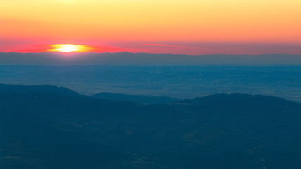 Coucher de soleil