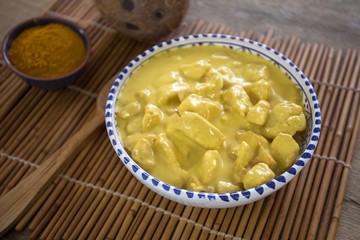 poulet au curry