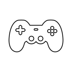 joystick icon vector. game icon illustration. game console icon.