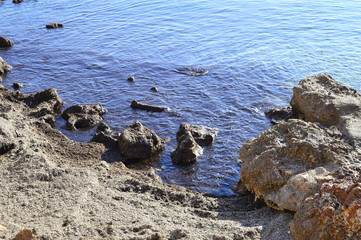 sea and rocks