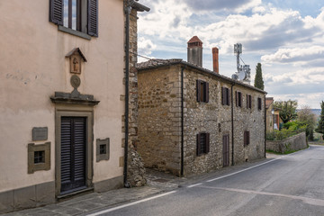 Old house in tuscany italy