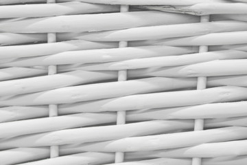 texture of braided white plastic