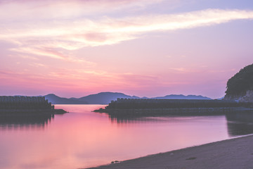 香川県夕焼け