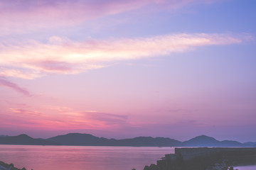 香川県夕焼け