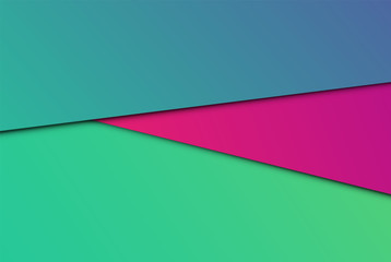 Colorful abstract papers, vector illustration