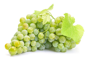 Fototapeta Grapes on a white background obraz