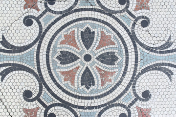 Ancient decorative stone pattern texture background