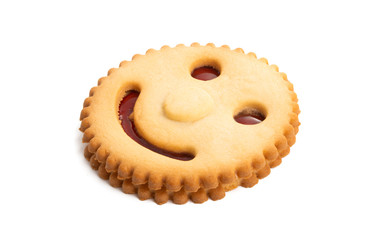 gingerbread with smiley face