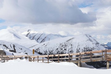 Views from the top of Whistlers Mountain