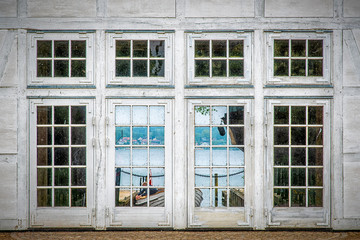 Fototapeta na wymiar Fredensborg Palace Boathouse Doors