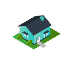 house isometric creative illustration vector of graphic , house isometric illustration vector , house vector isometric illustration