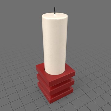 Modern candle