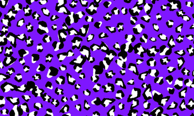 Leopard print design. Animal skin pattern.