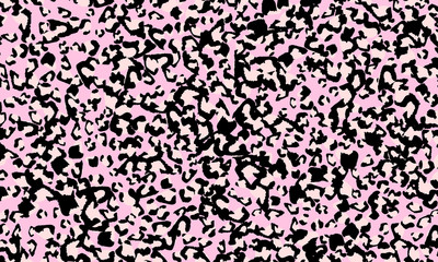 Pink leopard print design. Animal skin pattern.
