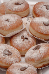 CHOCOLATE FILLED DONUTS