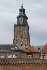 Fototapeta premium The Saint Walburgiskerk church in Zutphen