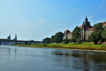 Obraz premium Germany-view of the Dresden Saxon State