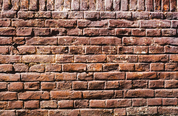  Old Abstract, brutal red brown background of bricks