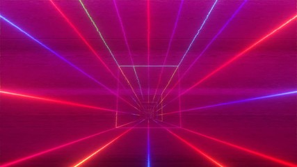 VJ 80's Space Tunnel