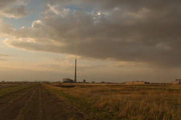 Ekibastuz GRES-2, the Queen of Pipes, 420 meters high, is listed in the Guinness book of records. Kazakhstan
