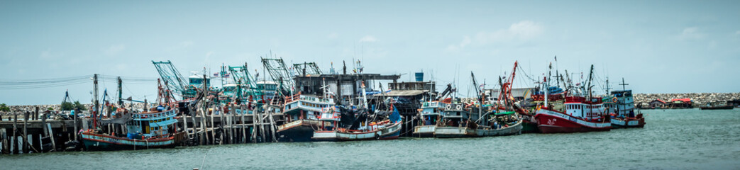Fishing boats on Koh Samet