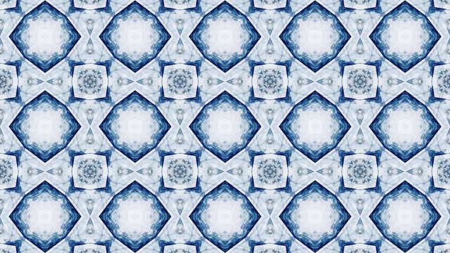 Hypnotic kaleidoscope stage visual loop for concert, night club, music video, events, show, fashion, holiday, exhibition, LED screens and projection mapping.