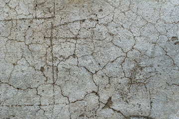 The concrete texture, wall, with cracks and scratches can be used as a background, web banner with space for text