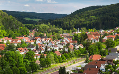 Gemeinde Straßberg im Zollernalbkreis auf der Schwäbischen Alb