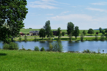 bathing lake: Kell am See in rhienland Palatinate ( Rheinland-Pfalz), Germany