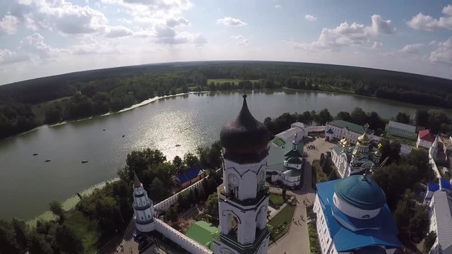 Raifa Bogoroditsky Monastery Church, Kasan, Tatarstan, Russia.