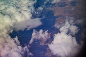 View of valley from a mountain top