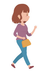 woman cartoon design vector illustrator