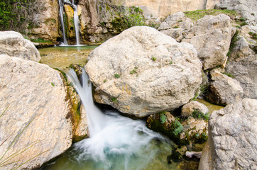 Fototapeta na wymiar Cerrada de la Magdalena, Parque Natural Sierra de Castril (Granada)