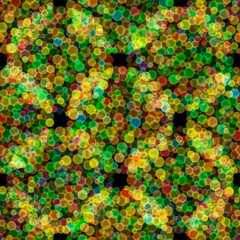 Abstract seamless colorful dots vector background. Vintage pattern