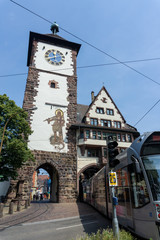 Freiburg Schwabentor ganzes Tor Freiburg