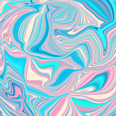 Digital art. Abstract colorful fluid art background.