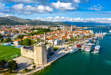 Naklejka na ściany i meble Historic City of Trogir in Croatia