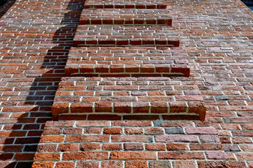 Brick wall as a background.