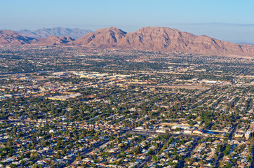 Aerial view of Las Vegas  in Nevada. USA © Belikova Oksana