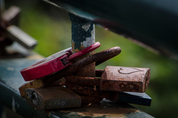 tools on wall