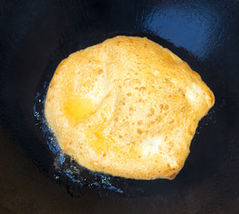 Fried puffy bread of Kazakhstan known as Baursak