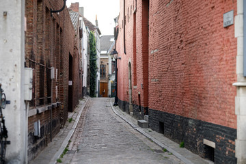 Ghent cobble street