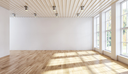 large luxury modern bright interiors room illustration 3D rendering