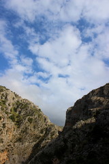 Fototapeta na wymiar Kreta, Kavousi, Wanderweg, Gipfel, Berge