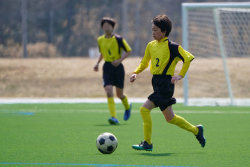 サッカー　フットボール © makieni