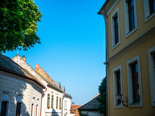 Fototapeta na wymiar View on the historic architecture in Szentendre