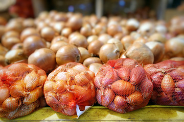 Organic Vegetable Food Onion in Grocery