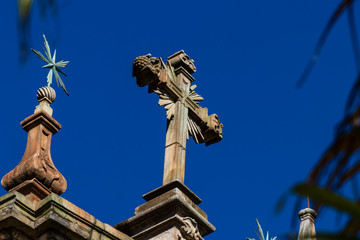 city ​​landscape Ouro Preto, Brazil - MG, historic Brazilian city.