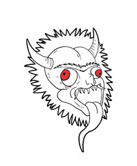 Design of creative demon draw